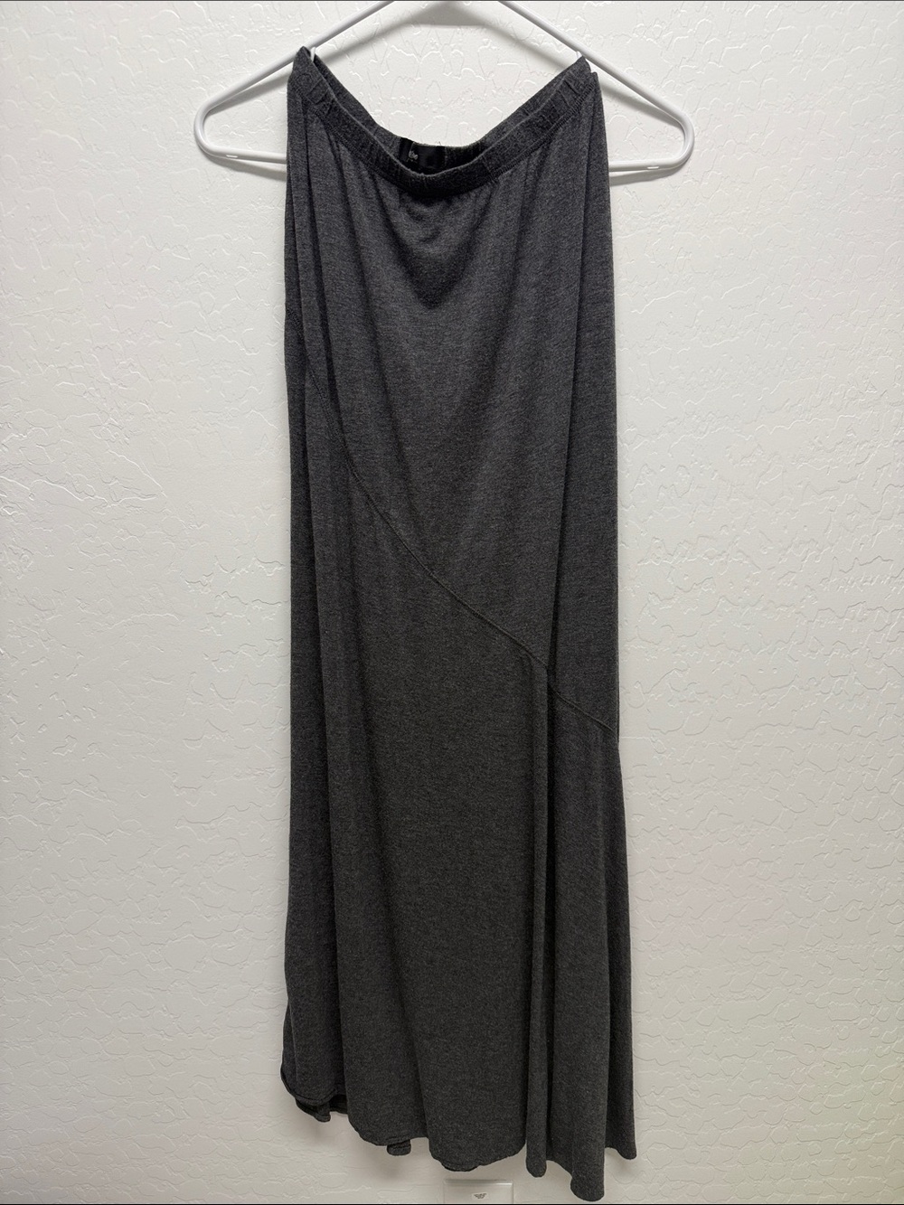 Dark Charcoal Maxi Skirt